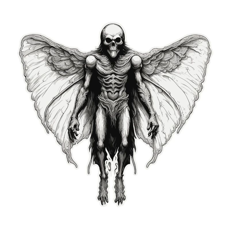 Mothman / Moth / Insect / Mythical Creature / Flutterer