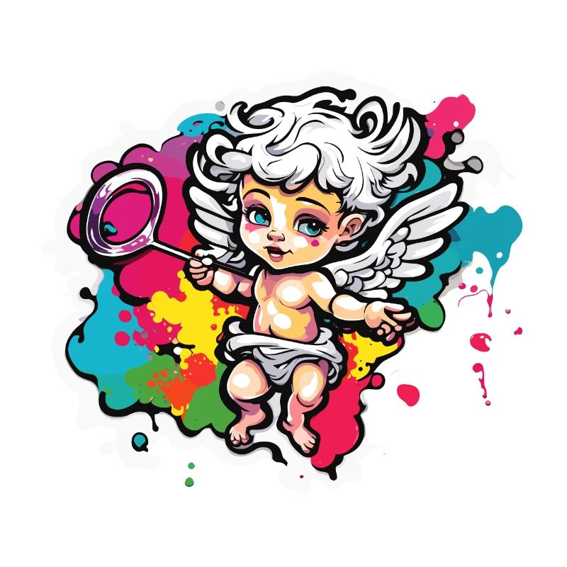 Cupidon / Amour / Flèche / Coeur / Saint Valentin