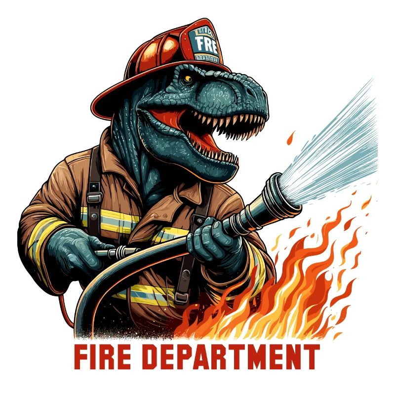 Fire Brigade T-Rex Gift