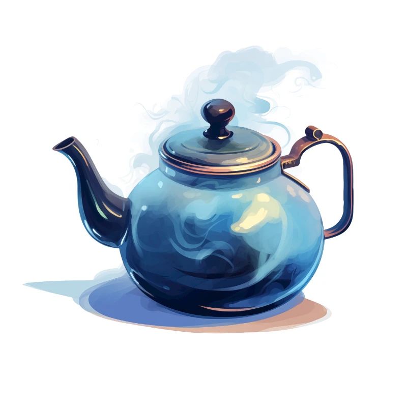Winterly Teapot