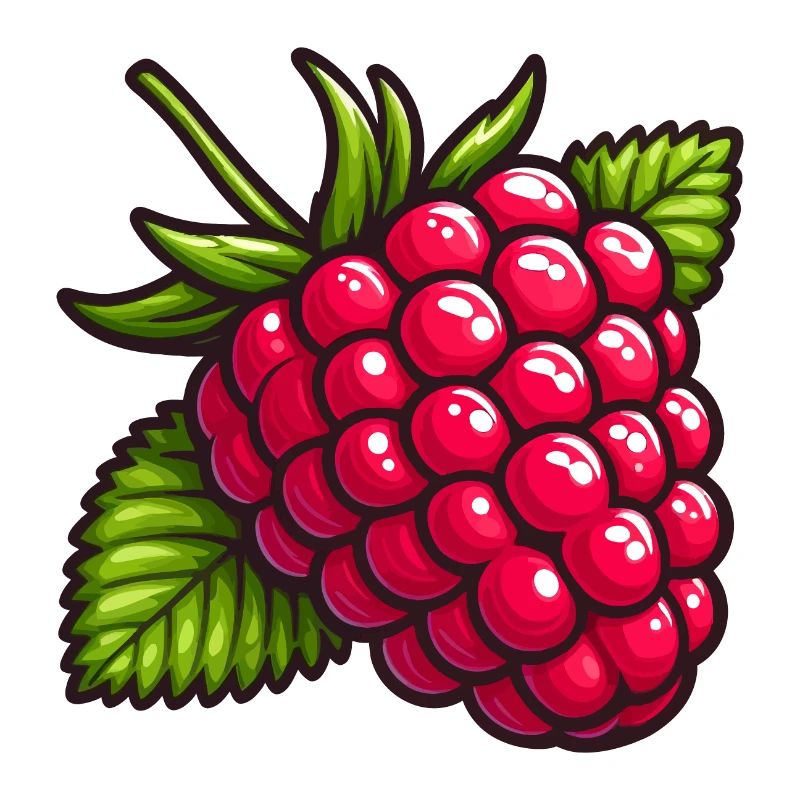 Large Leafy Raspberry