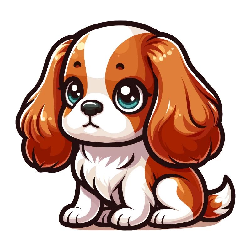 Chibi cavalier king charles