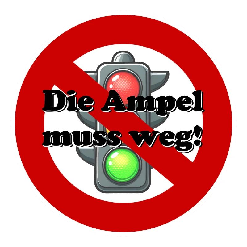 Die Ampel muss weg