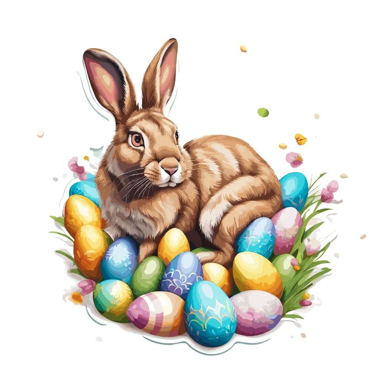 Easter Bunny / Easter / Eggs / Holidays / Easter