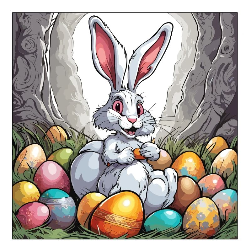 Easter Bunny / Easter / Eggs / Holidays / Easter