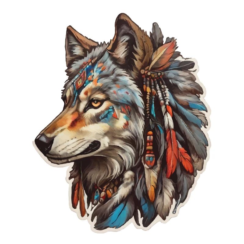 Wolf Indianer