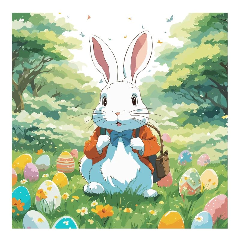 Easter Bunny / Easter / Eggs / Holidays / Easter