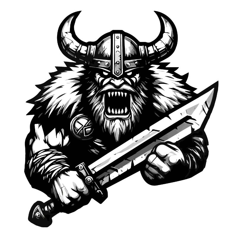 Mächtiger Wikingerkrieger Version 3