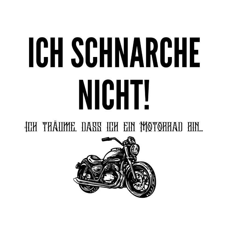Ich schnarche nicht!