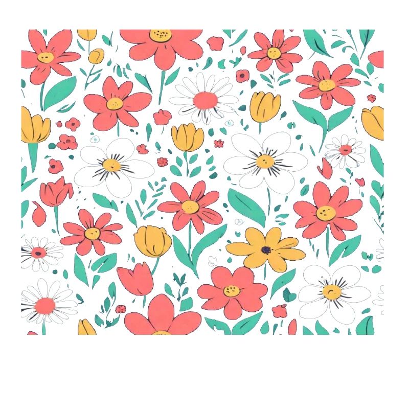 Spring Flowers Background Spring