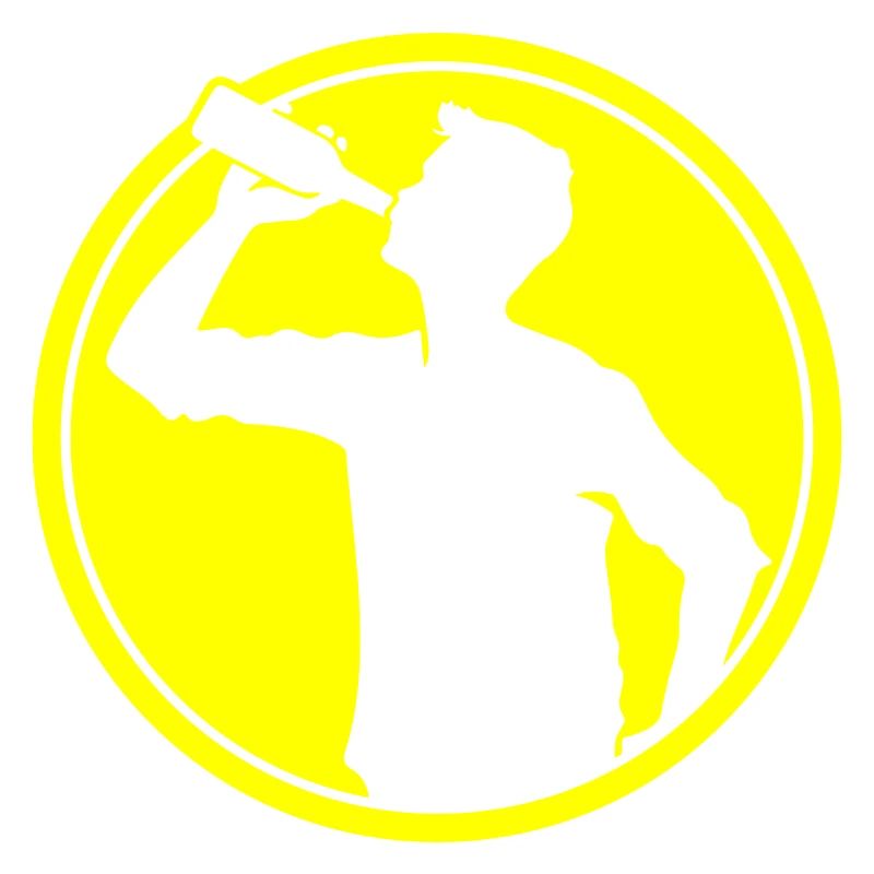 Trinker Bier Silhouette