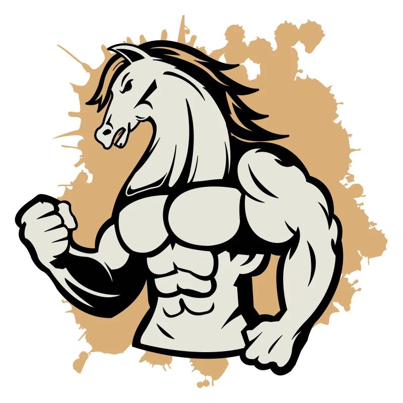 pferd stark