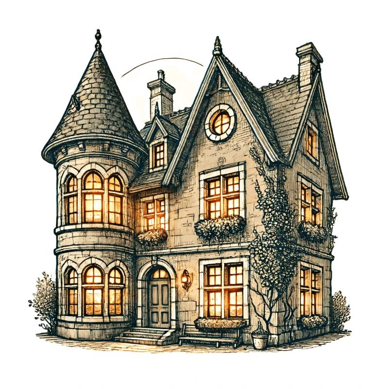 Haus romantisch