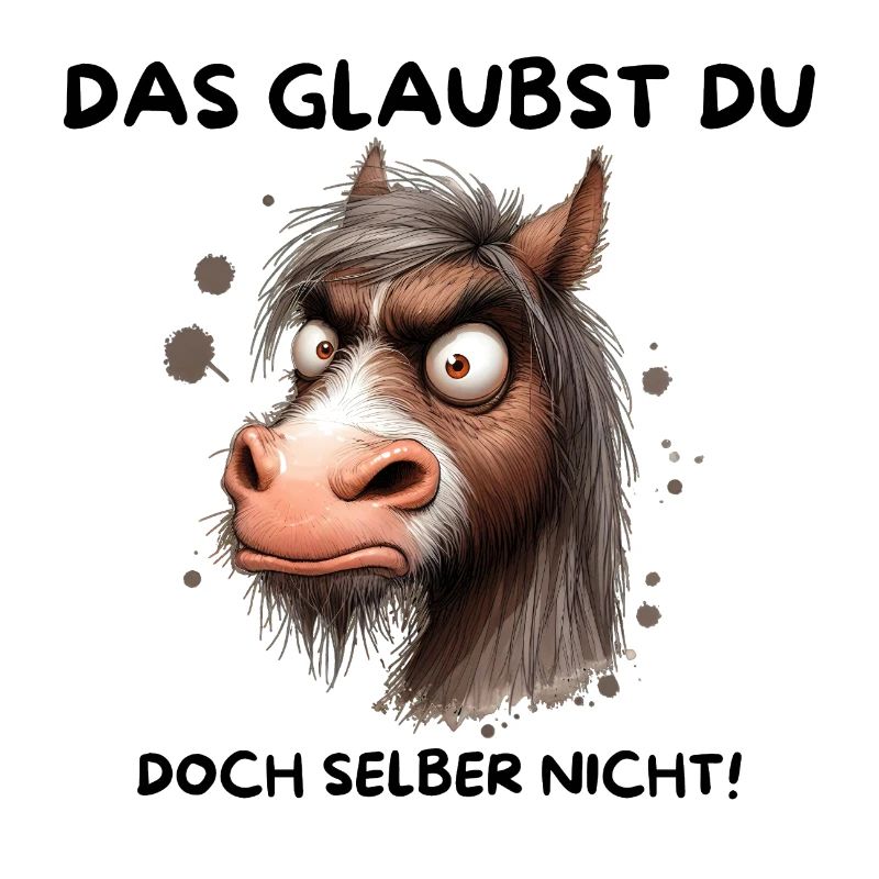 Ungläubiges Pferd