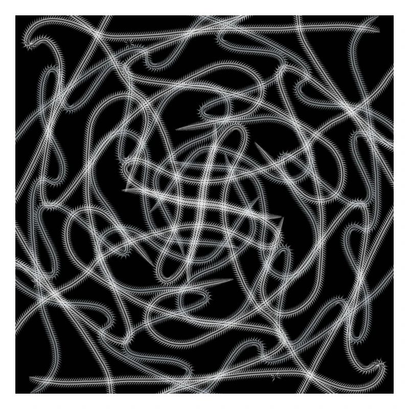 Schwarz-Weiß-Abstraktes Design