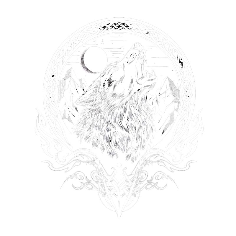 Wikinger-Wolf