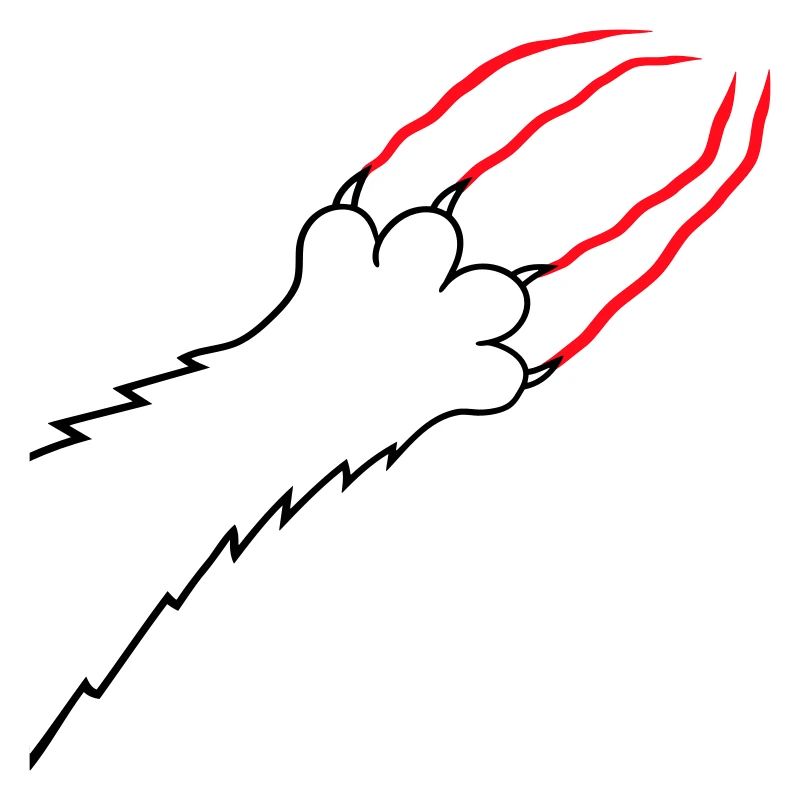 Cats, Claws, Paws, Paws, Claws, Scratches, Stripes