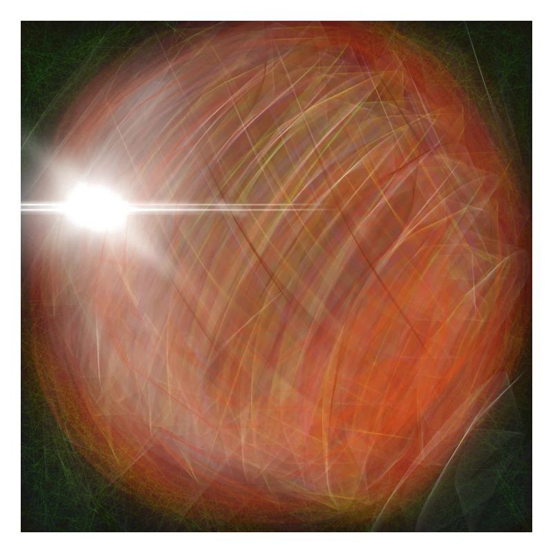 Kosmischer Apfel