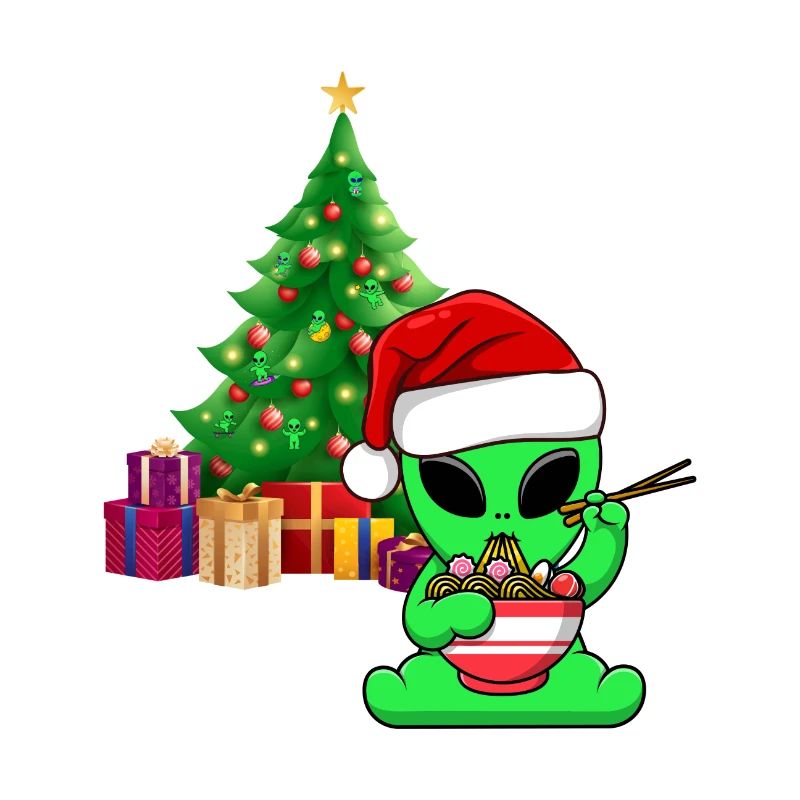Weihnachten Alien