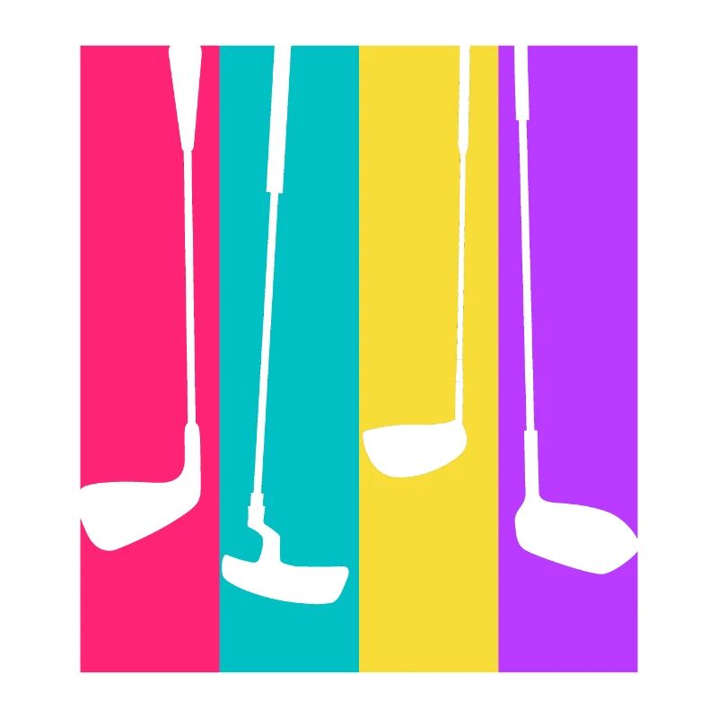 Retro golf - golfer gift idea