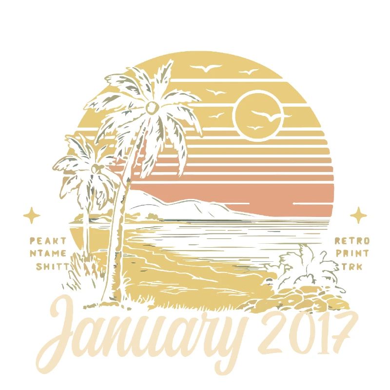 2017 Geburtstag Januar 2017 - Geschenk Januar 2017