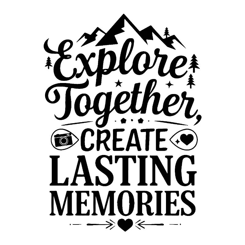 Explorez ensemble adevnture citation de voyage art texte