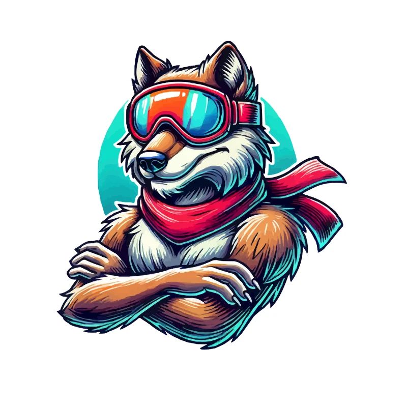 wolf skibrille