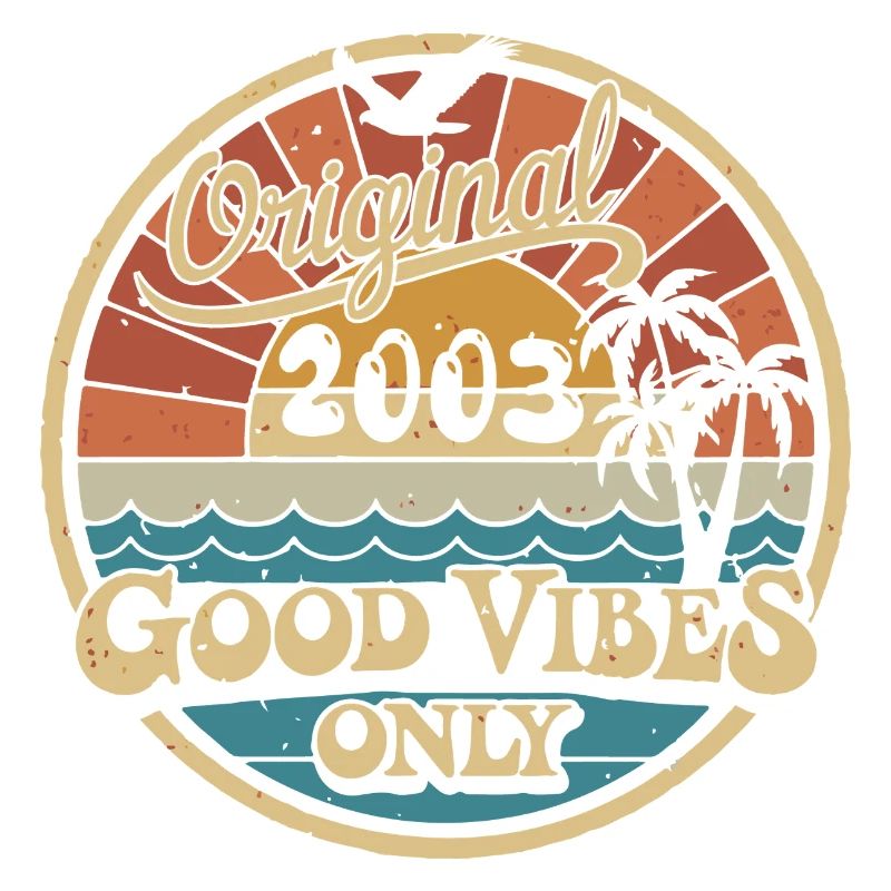 Original 2003 Millésime 2003 Anniversaire Rétro 2003