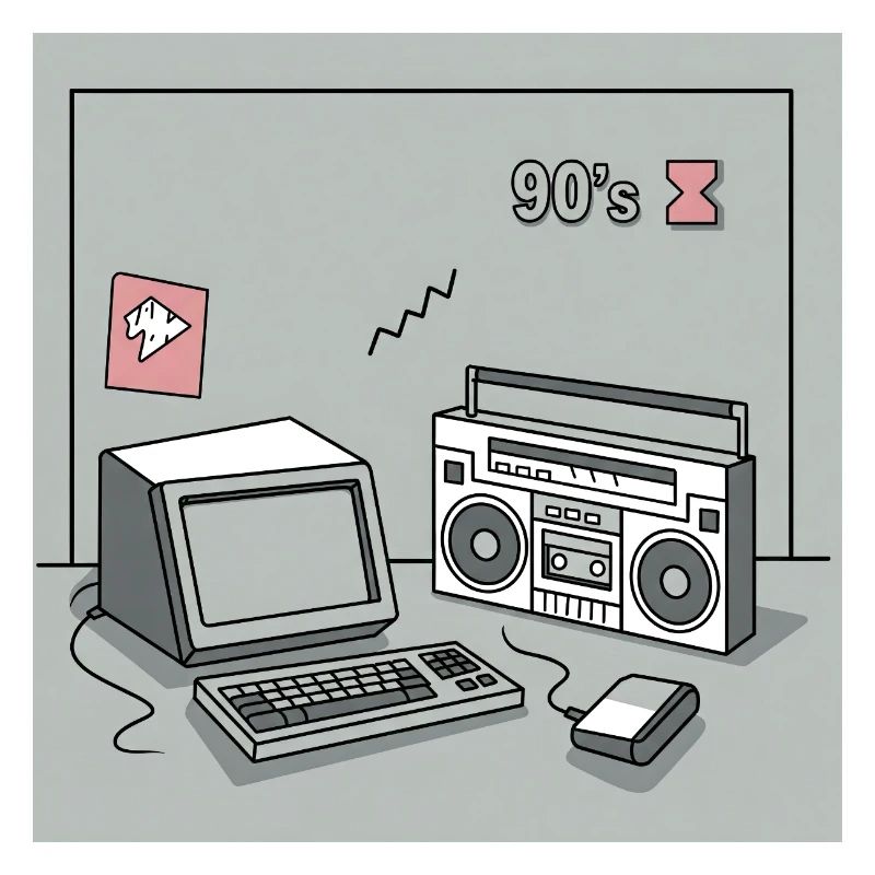 90s cult objects : Walkman, computer and Co.