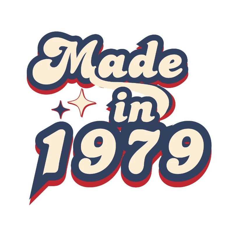 Made in 1979 Retro