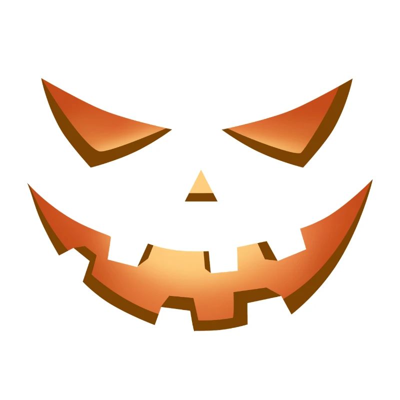 Pumpkin Face for Halloween