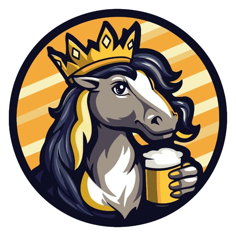 Pferd Bier