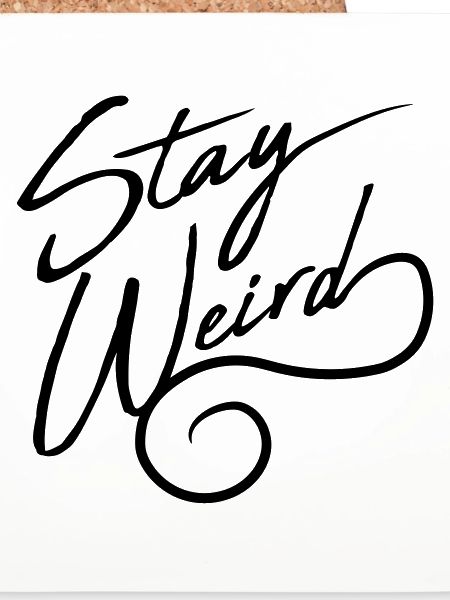 Weird Motto Spruch