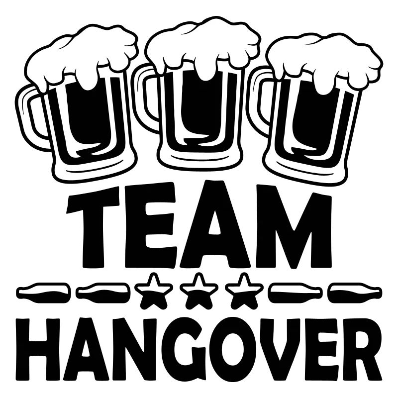 Alcool de l’équipe De la gueule de bois