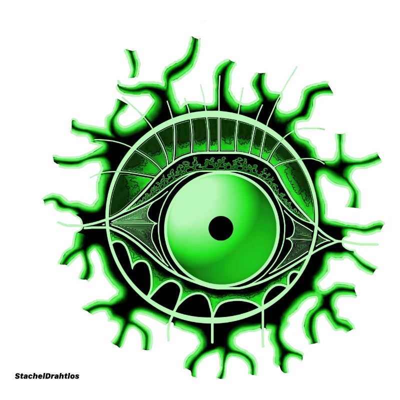 Vert œil