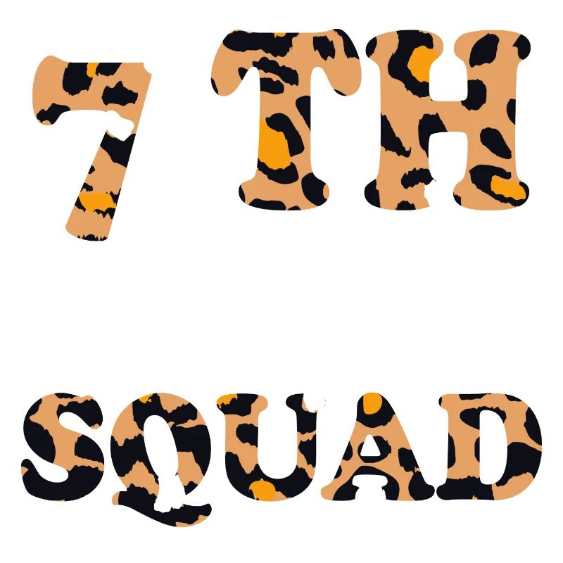 Cadeaux d’enseignant Leopard 7th Grade