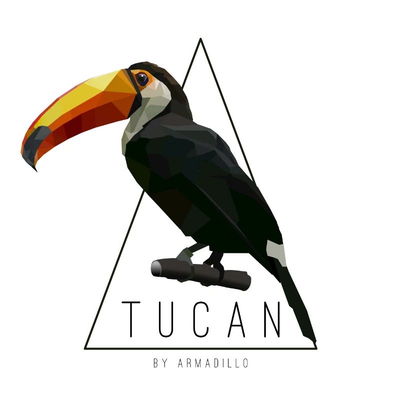 Tucan Low Poly by armadillo TShirt