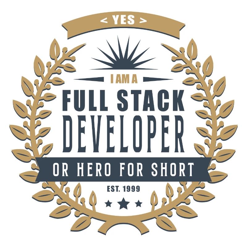 Full Stack Developer dunkel