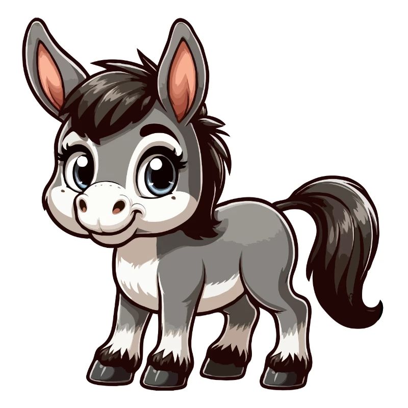 Donkey child