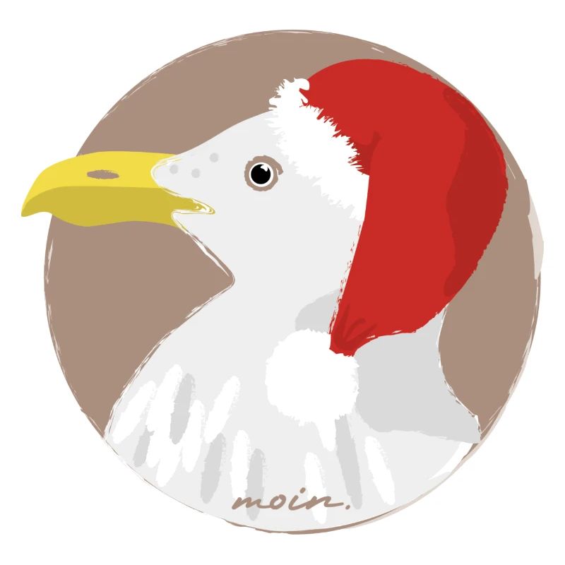 Möwe Weihnachtsmütze