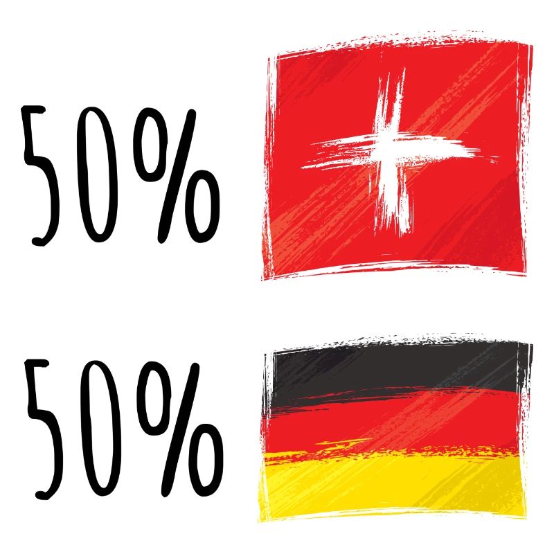 Halb schweizerisch / halb deutsch