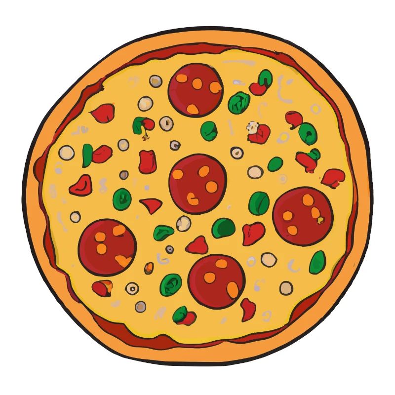 Pizza Pizzabäcker Pizza Essen Geschenkidee