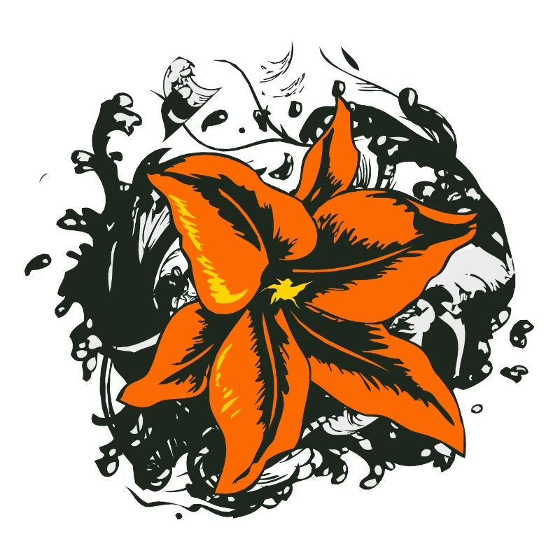 flower drawing tattoo 14 2 A