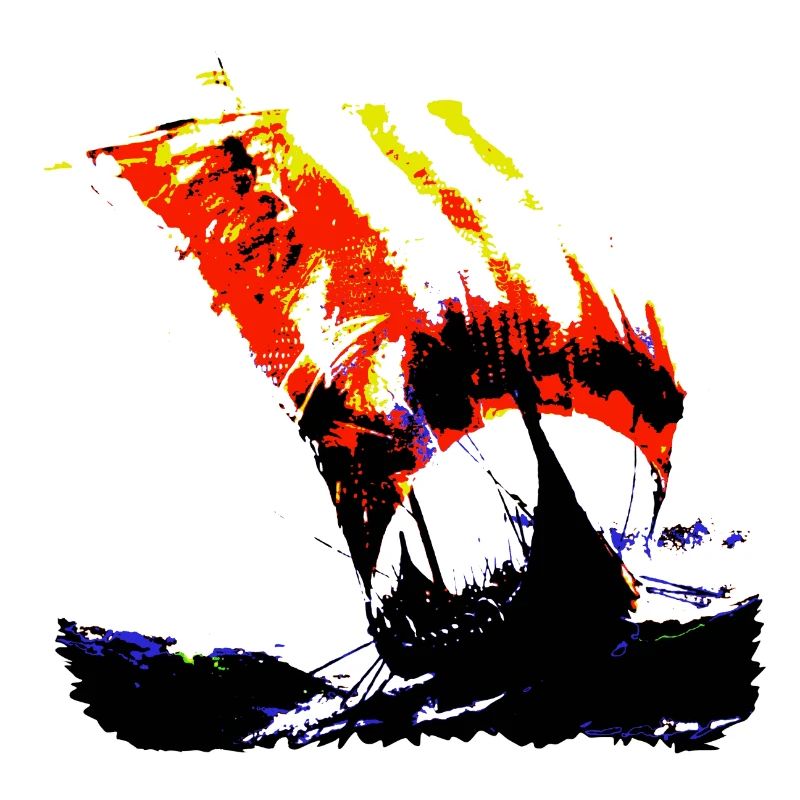 Viking sailing