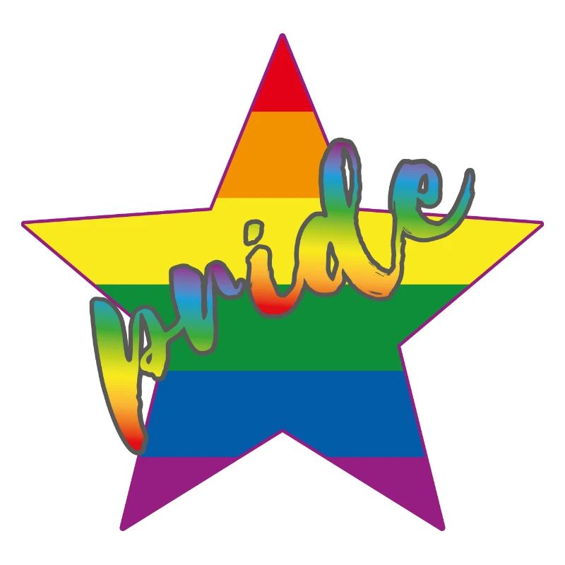 Rainbow Star Pride