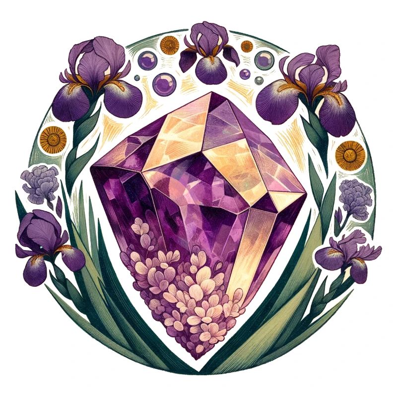 Amethyst Irises