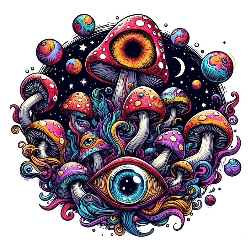Psychedelic Mushroom Magic