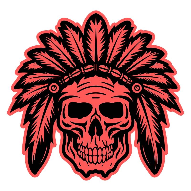 Crâne de chef indien Apache