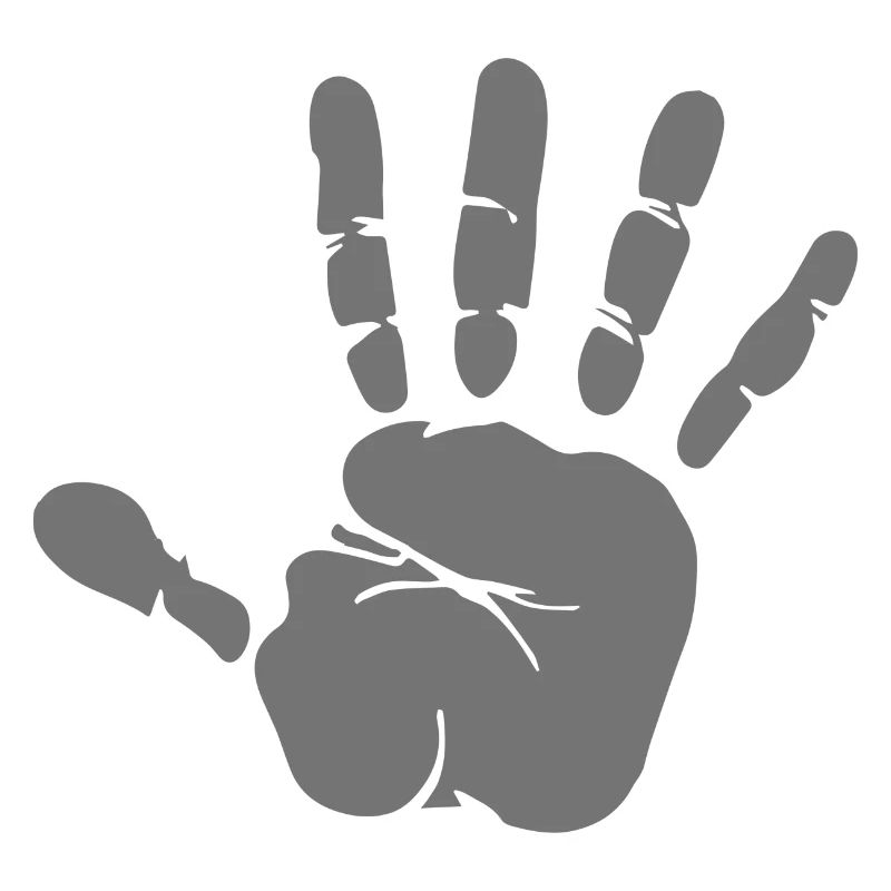 Parking Security Hand Sticker
