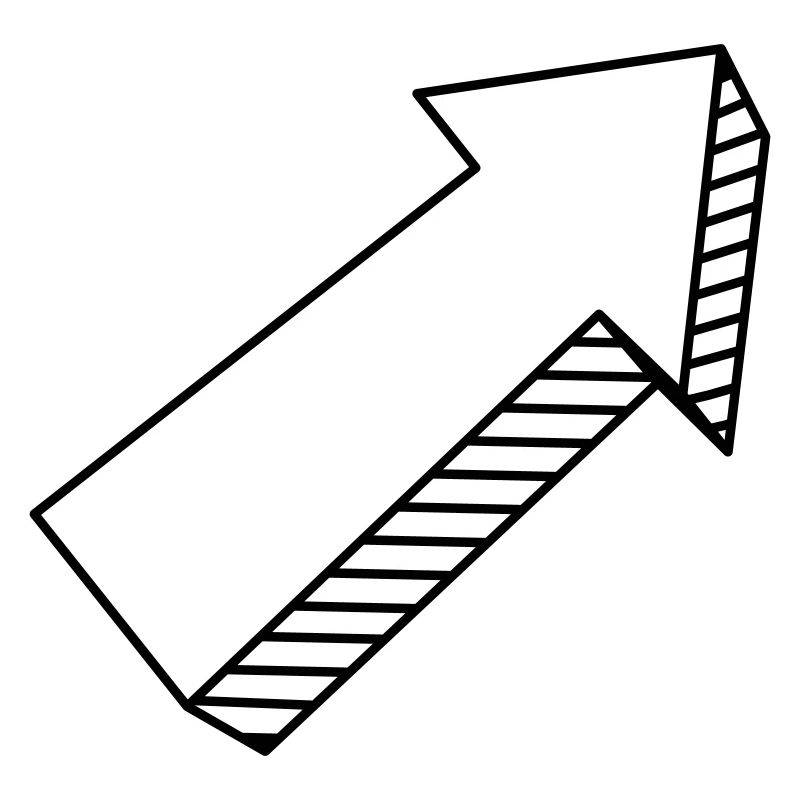 Pfeil in 3D